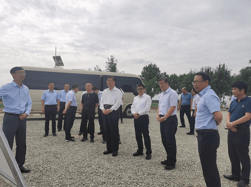 水利部副部長田學(xué)斌參觀簡報
